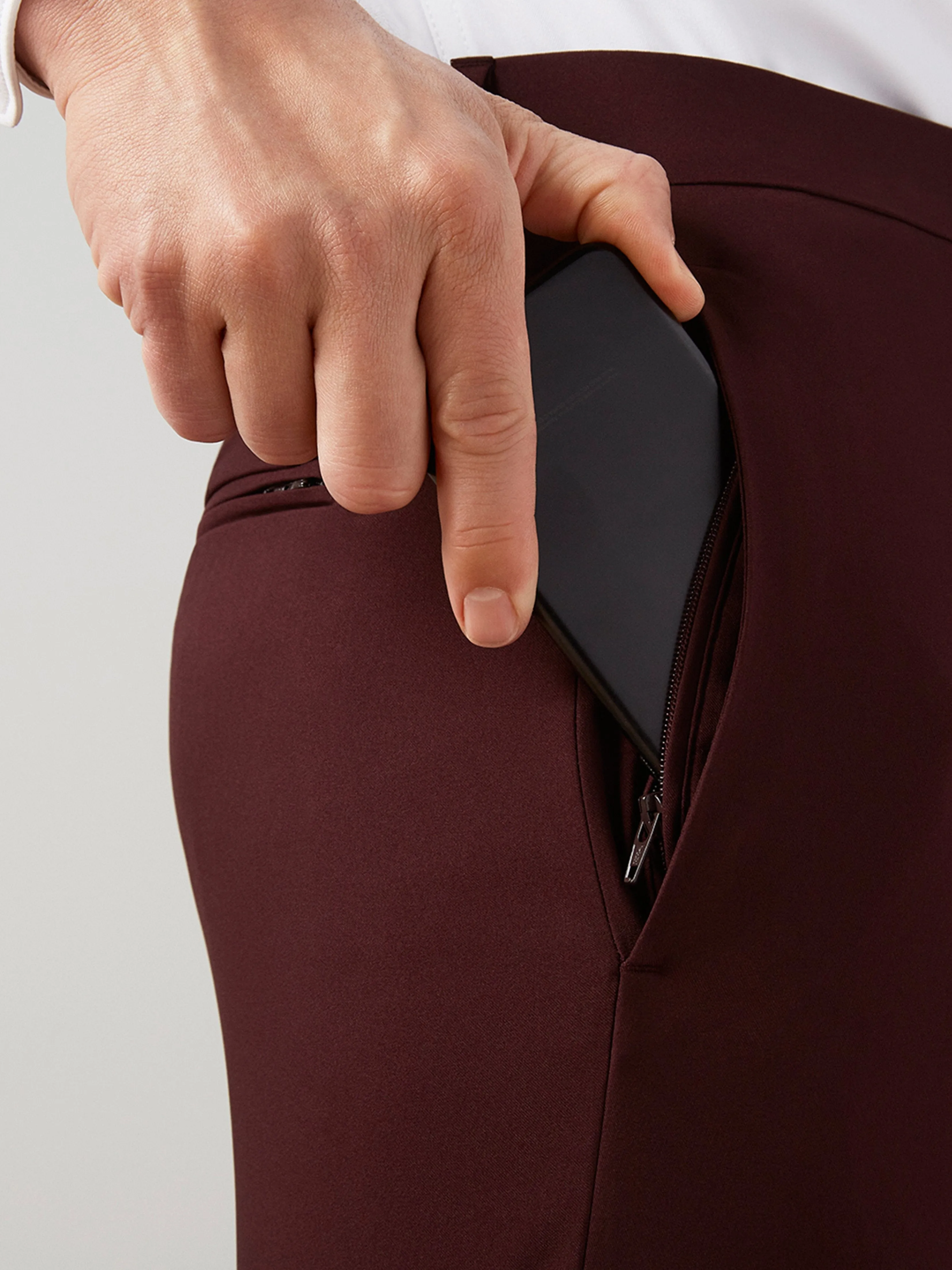 Very Slim Fit Tech Portfolio Dress Pant sold by Perry Ellis product image thumbnail 3