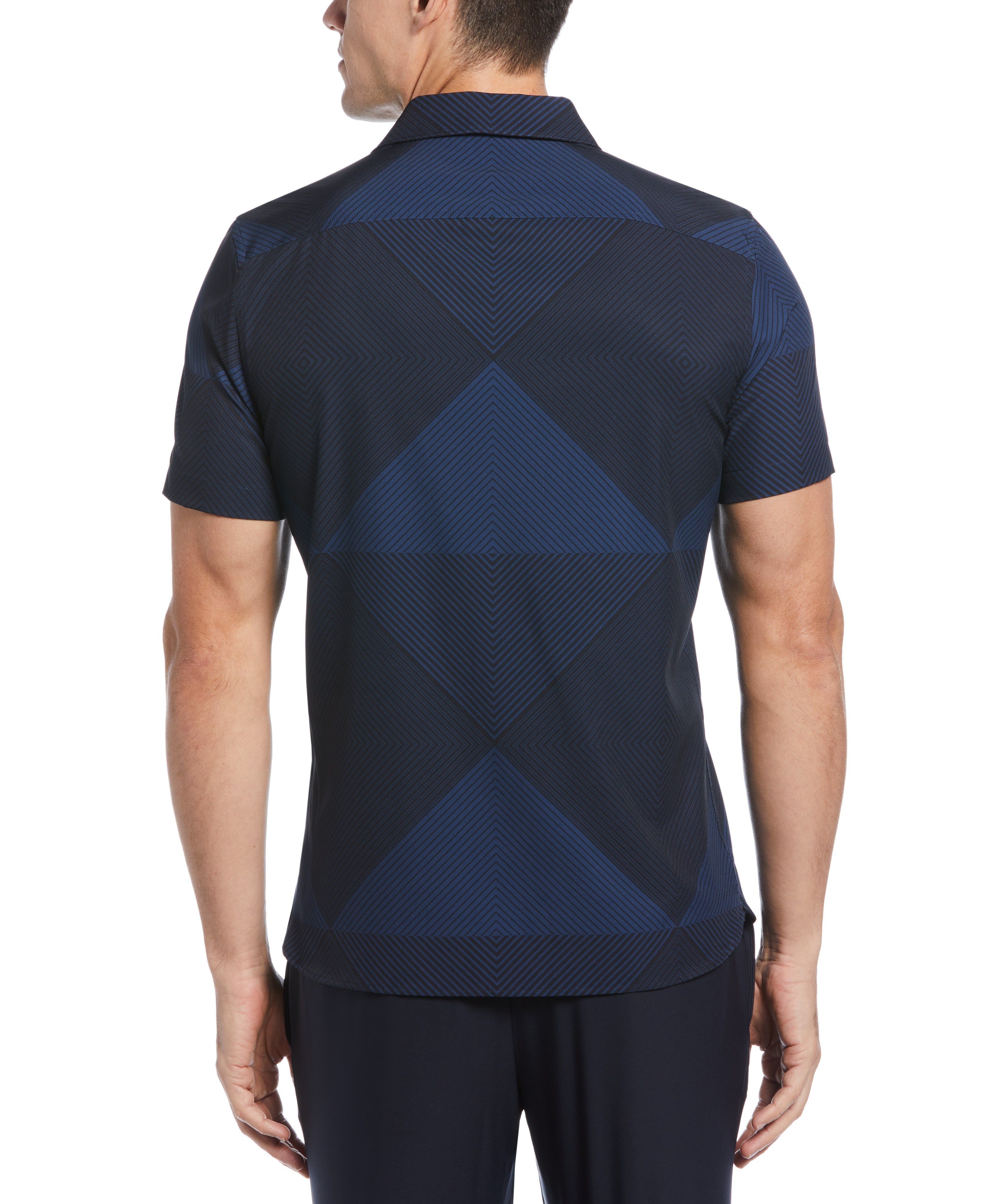 Slim Fit Regatta Print Stretch Shirt sold by Perry Ellis product image thumbnail 2