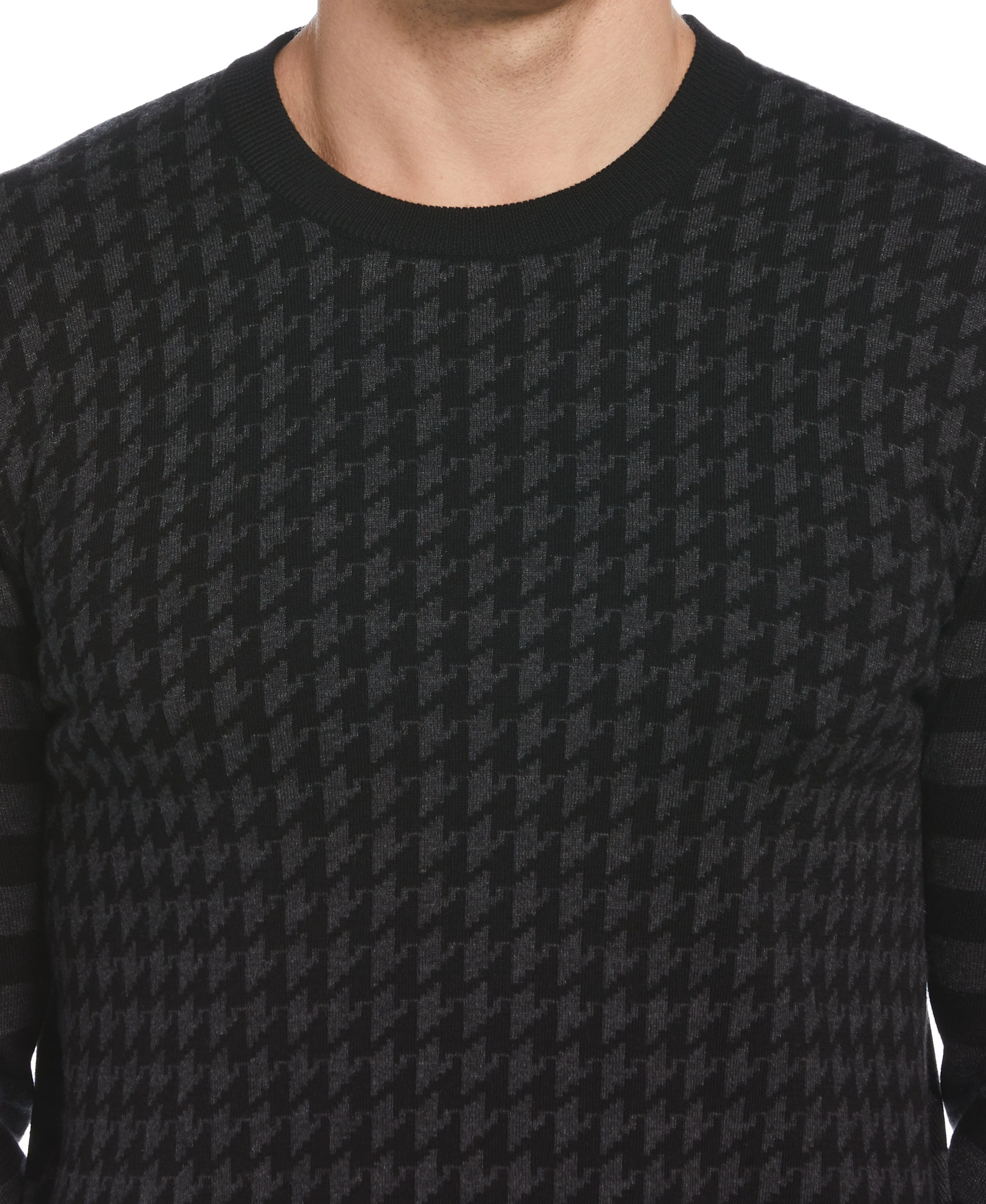 Mix Pattern Crew Neck Sweater sold by Perry Ellis product image thumbnail 3