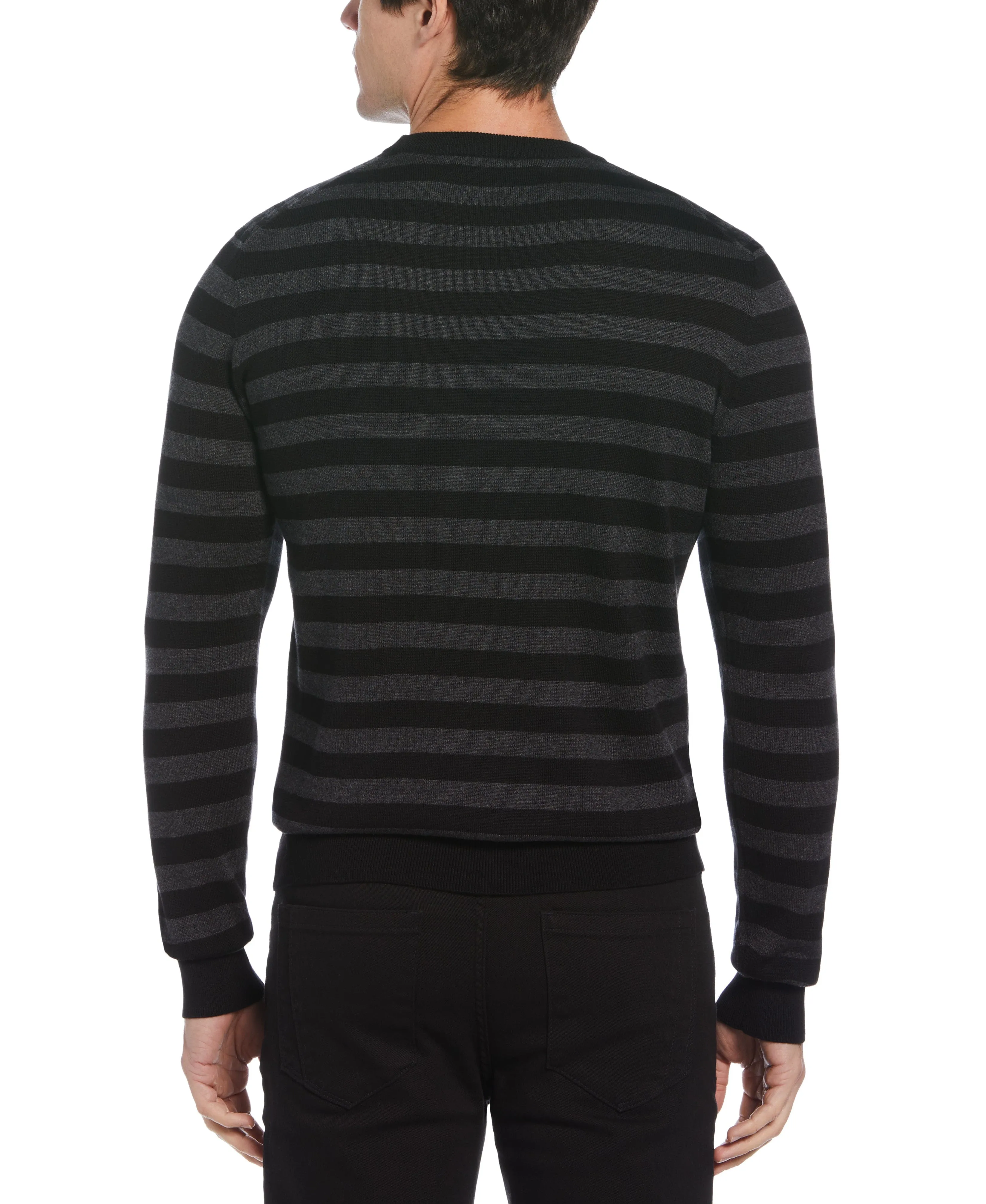 Mix Pattern Crew Neck Sweater sold by Perry Ellis product image thumbnail 2