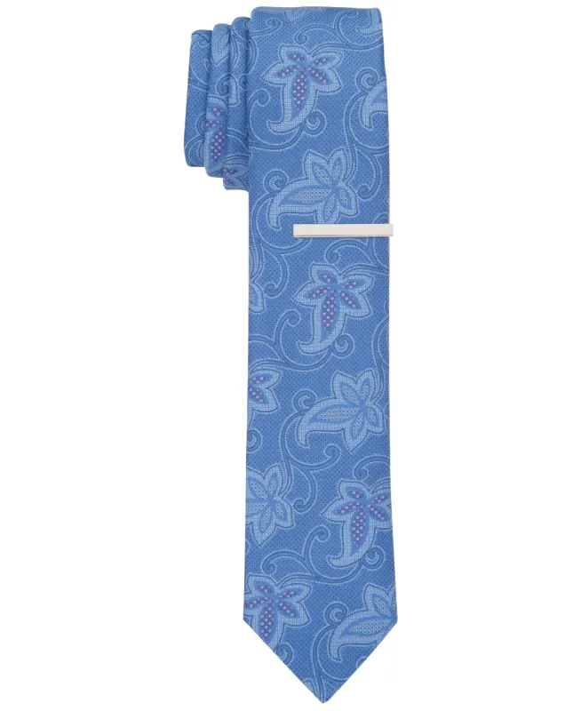 Vernon Floral Slim Tie sold by Perry Ellis