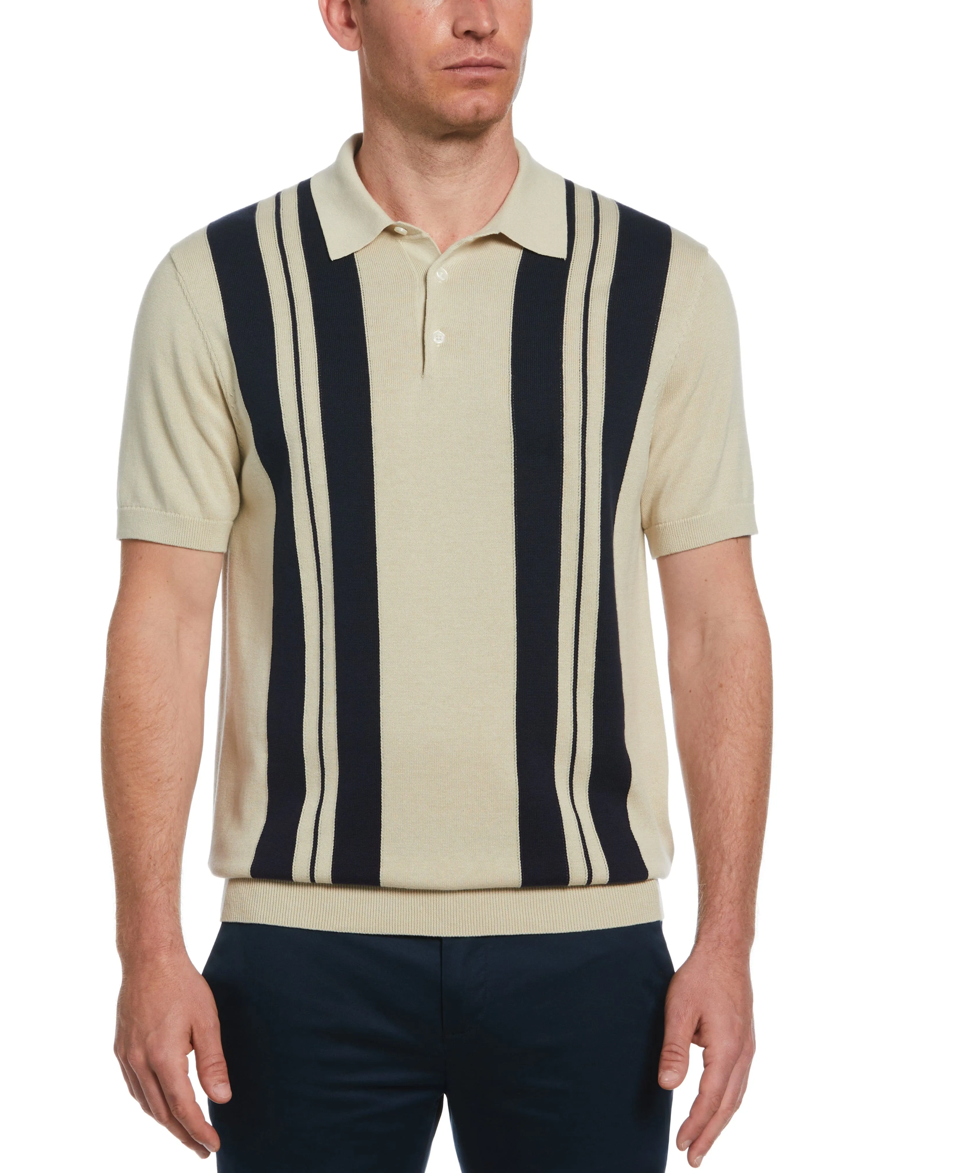 Striped Polo Sweater sold by Perry Ellis