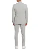 Slim Fit Felt Grey Subtle Micro Check Suit sold by Perry Ellis