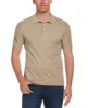 Solid Tech Knit Texture Polo sold by Perry Ellis