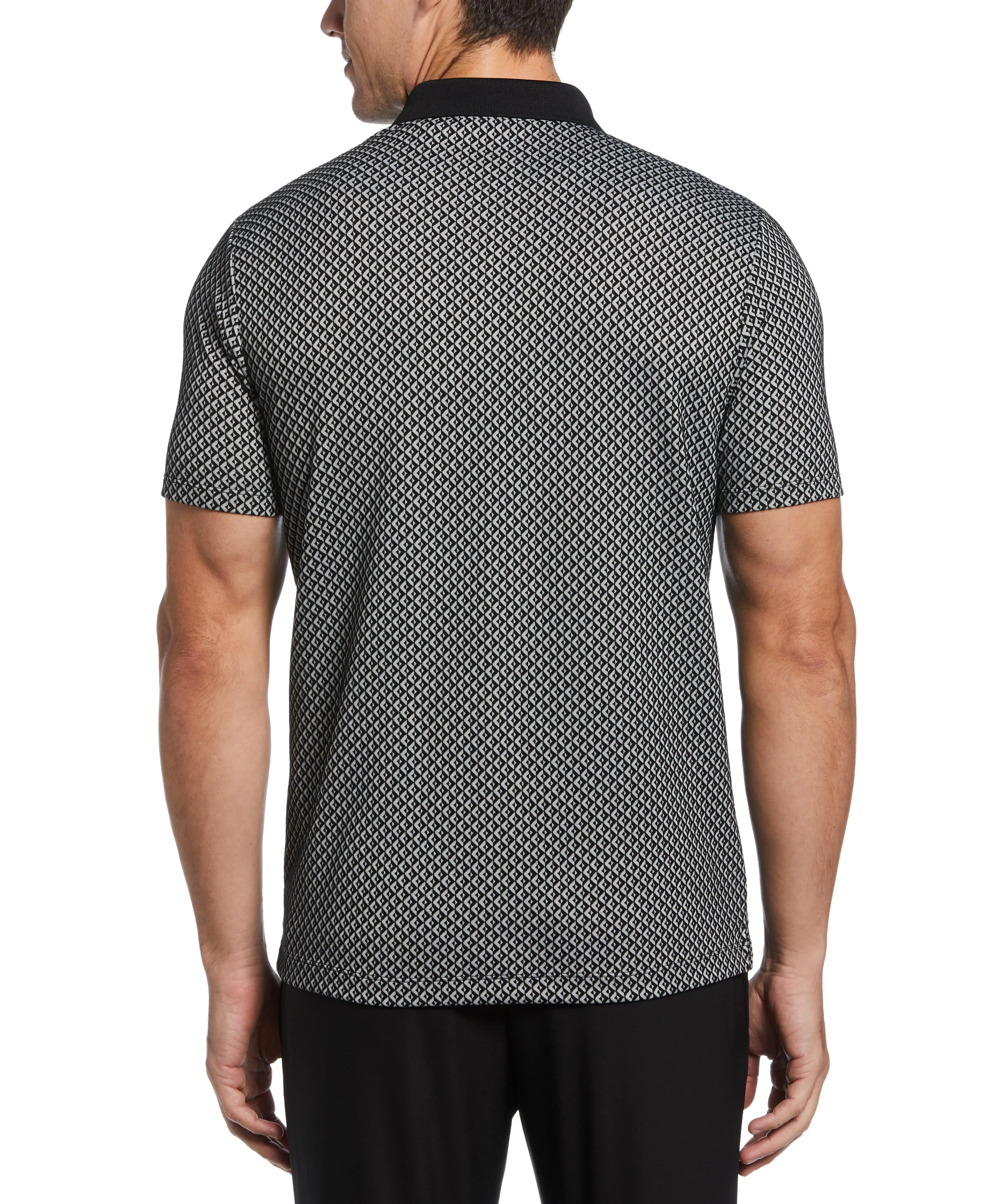 Diamond Jacquard Polo sold by Perry Ellis product image thumbnail 2