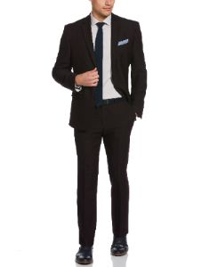 2 Piece Slim Fit Textured Suit sold by Perry Ellis
