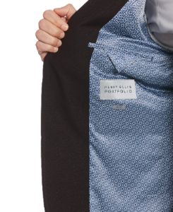 2 Piece Slim Fit Textured Suit sold by Perry Ellis