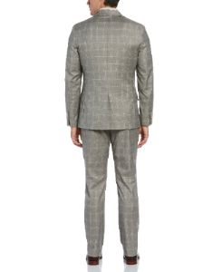 Slim Fit Stretch Windowpane Suit Jacket sold by Perry Ellis