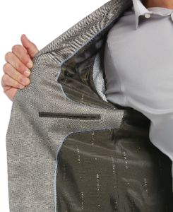 Slim Fit Stretch Windowpane Suit Jacket sold by Perry Ellis