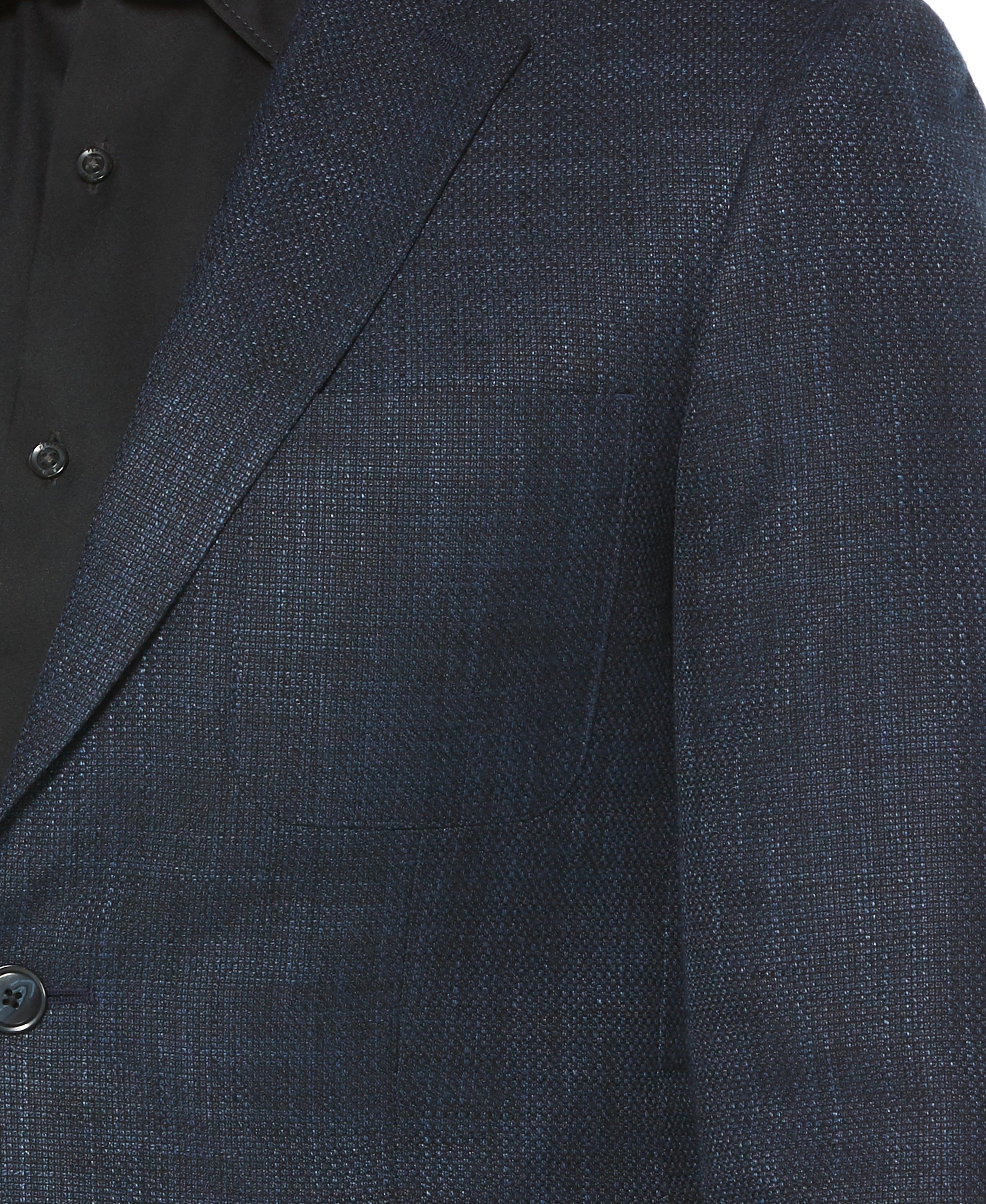 Slim Fit Solid Textured Sport Jacket sold by Perry Ellis product image thumbnail 5