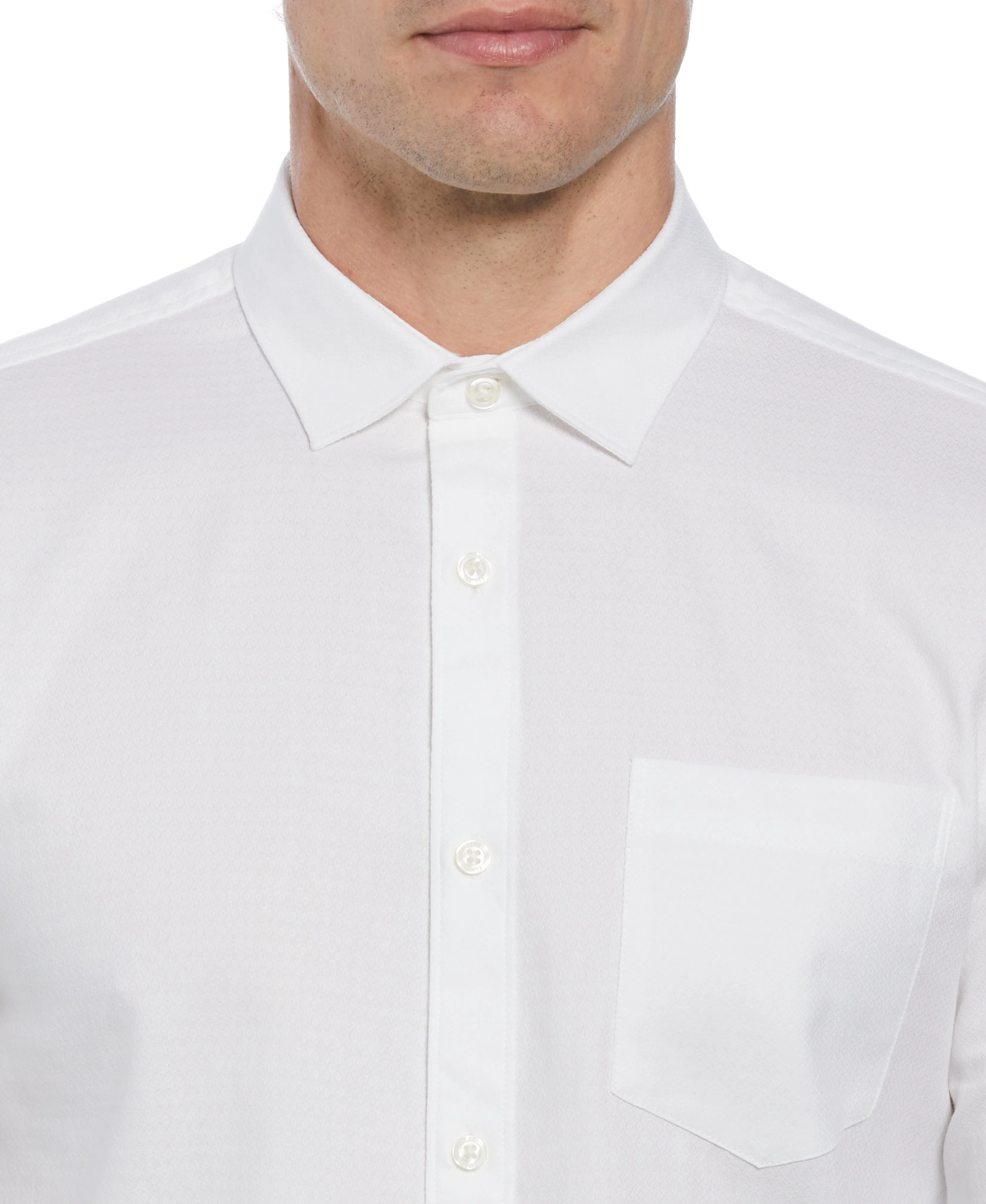 Cotton Dobby Shirt sold by Perry Ellis product image thumbnail 3