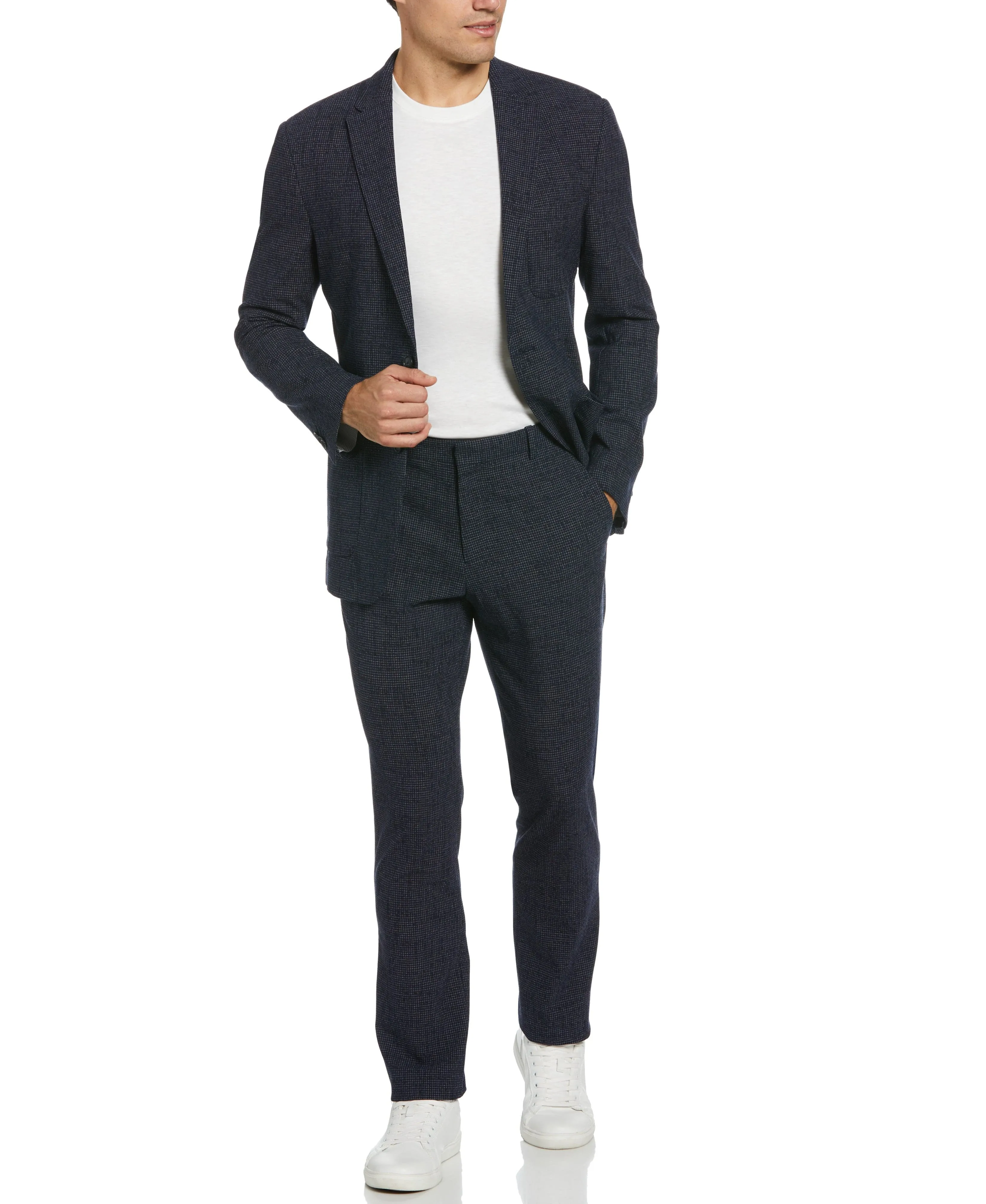 Slim Fit Seersucker Suit Jacket sold by Perry Ellis product image thumbnail 3