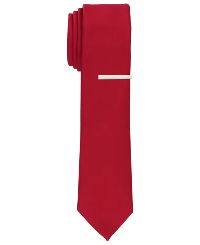 Sateen Slim Tie sold by Perry Ellis