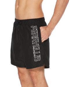 Side Stripe Logo Swim Short sold by Perry Ellis