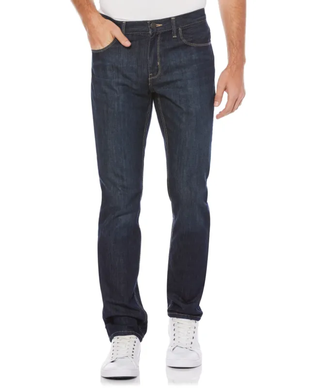 Slim Fit Medium Wash Denim Jeans sold by Perry Ellis