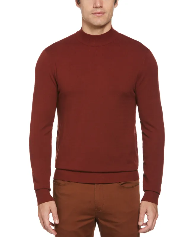Tech Knit Mock Neck Pullover Sweater sold by Perry Ellis