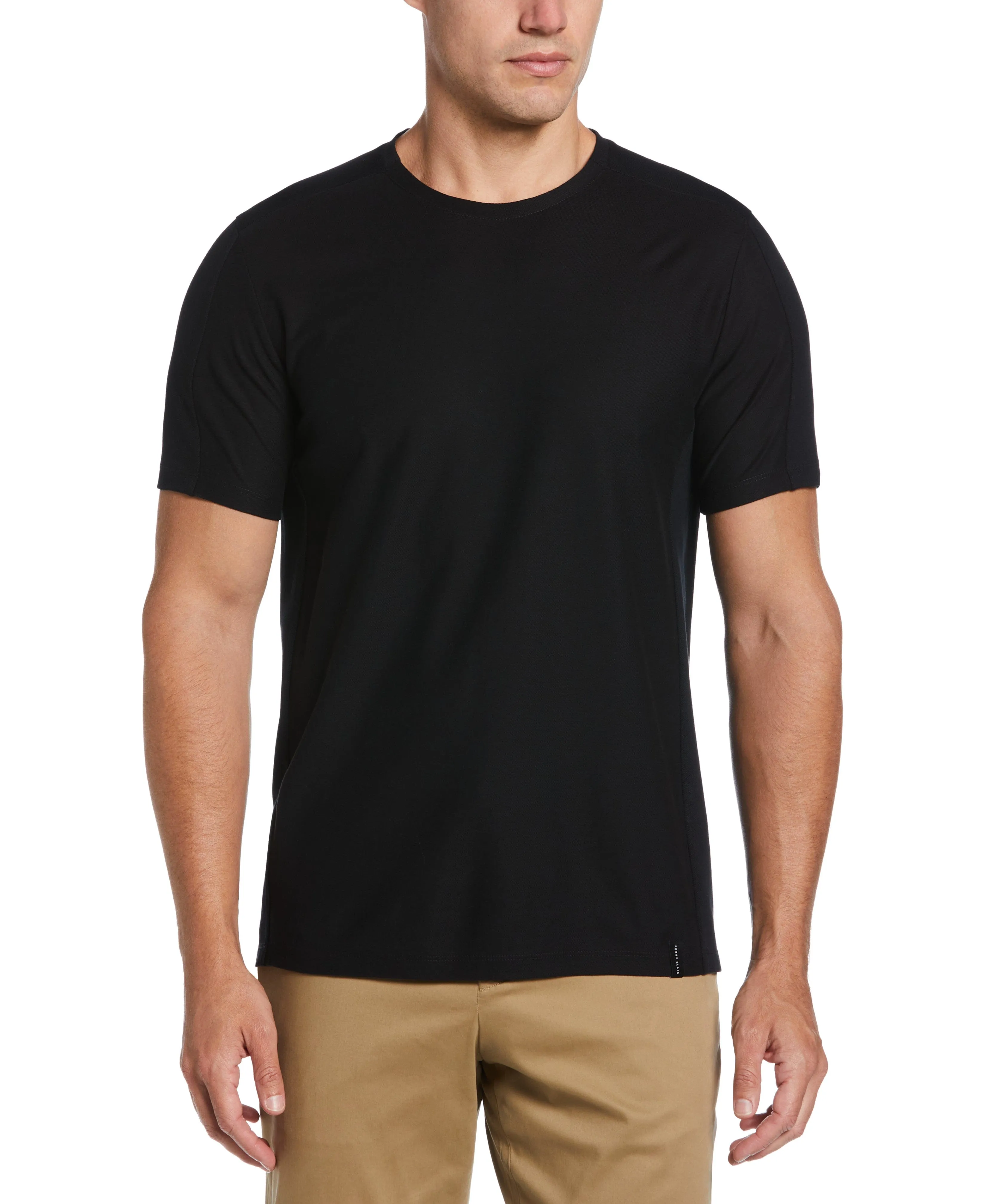 Big & Tall Texture Block Tee sold by Perry Ellis