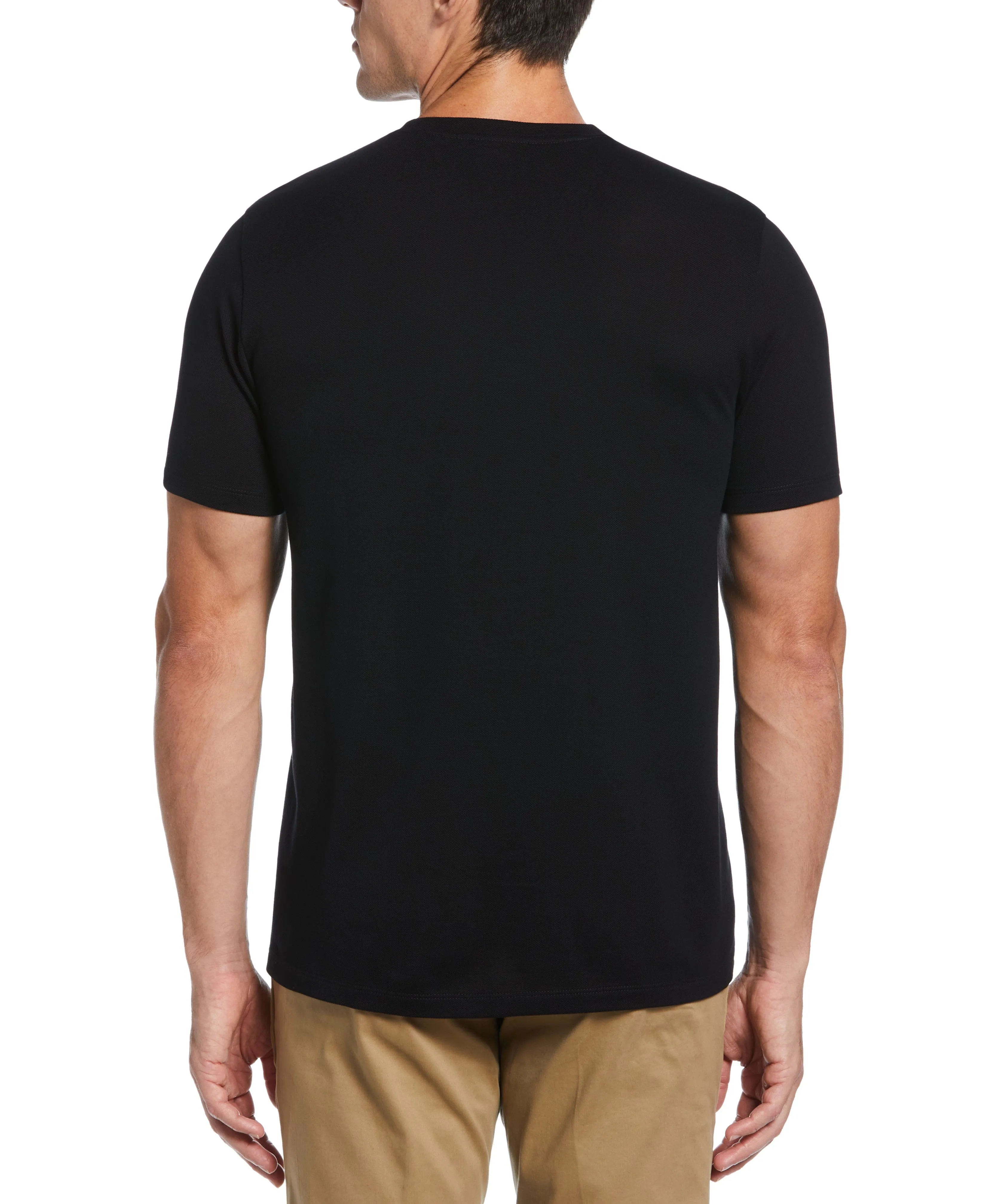 Big & Tall Texture Block Tee sold by Perry Ellis product image thumbnail 2