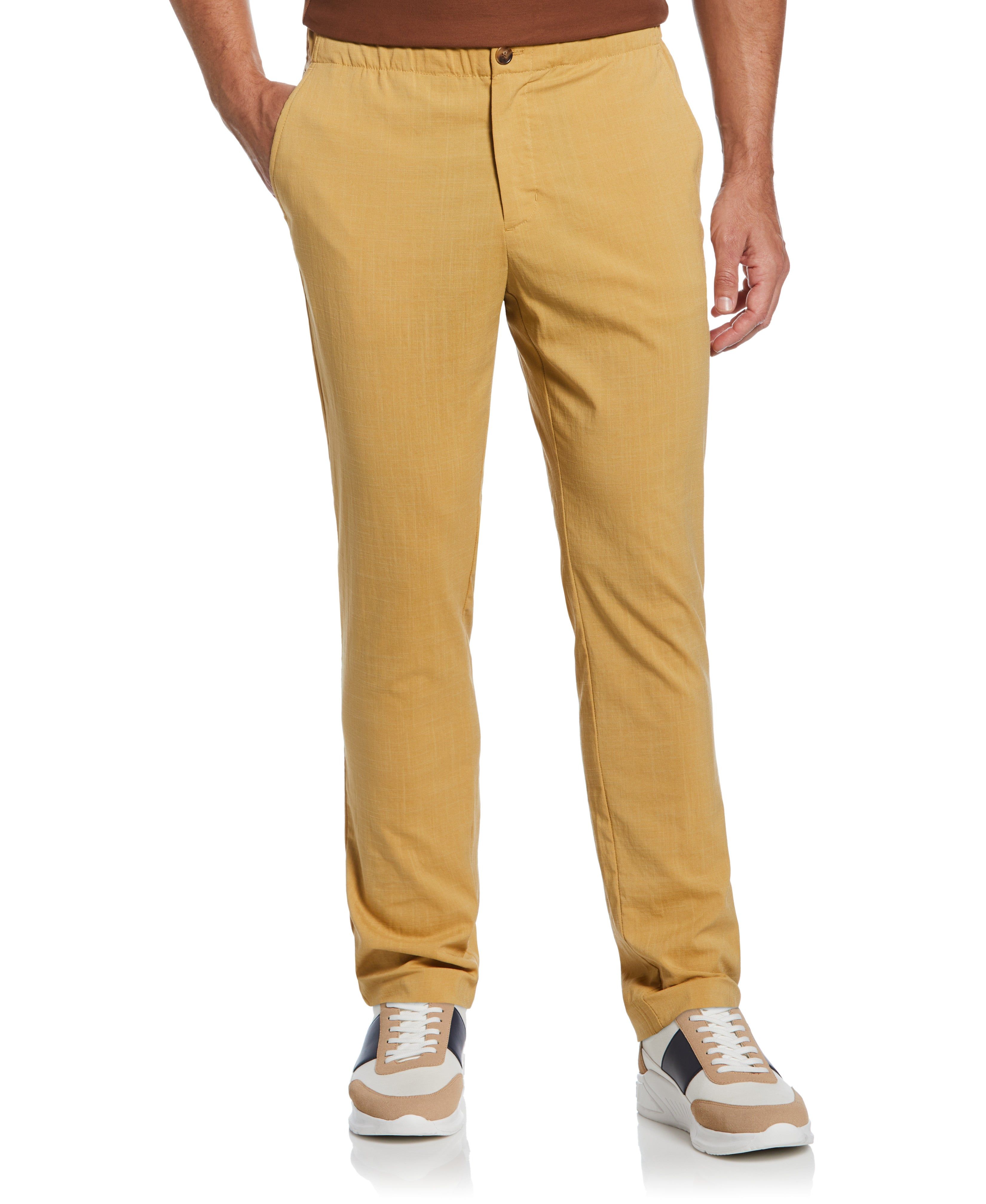 Textured Drawstring Stretch Jogger sold by Perry Ellis