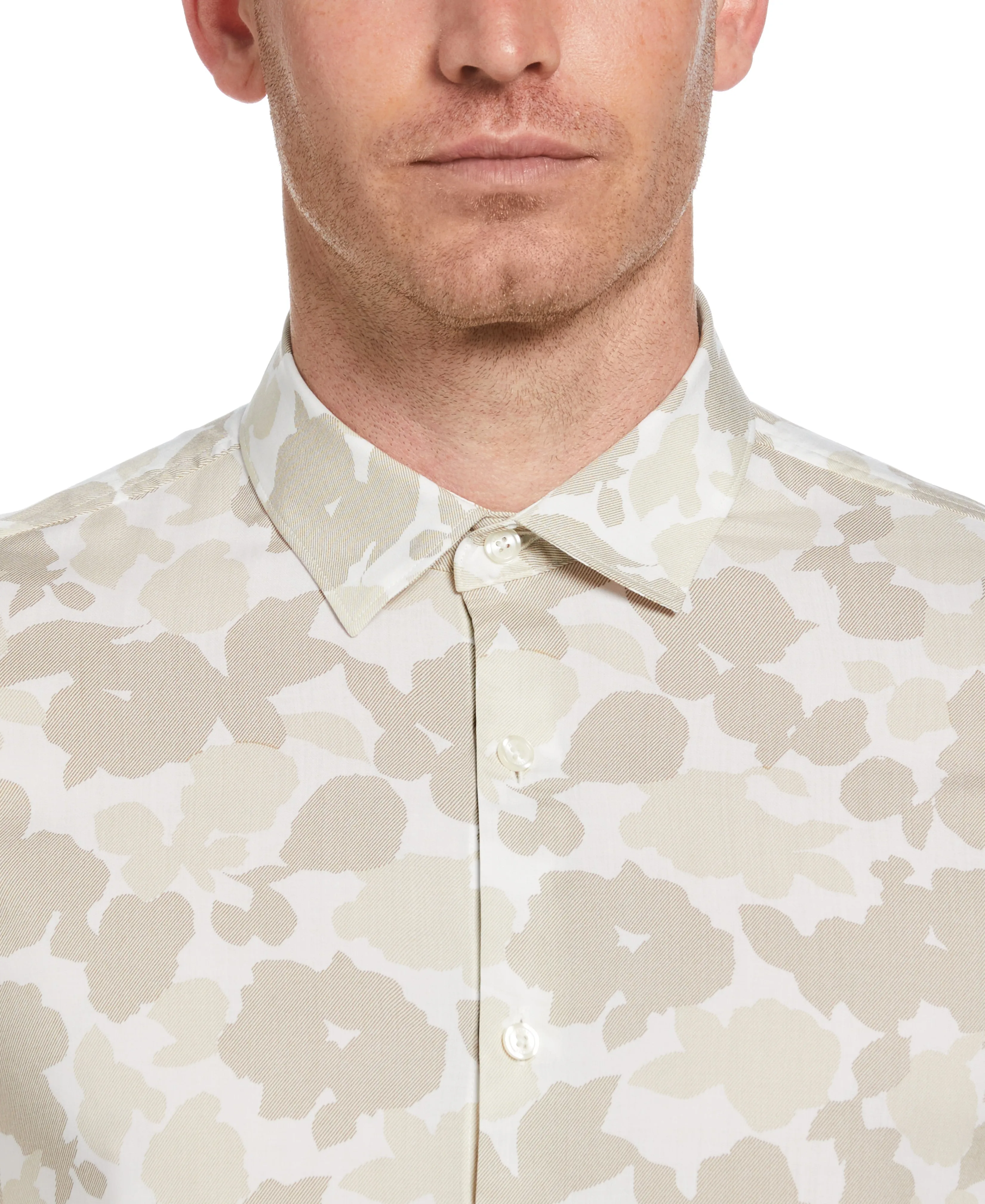 Floral Print Soft Shirt sold by Perry Ellis product image thumbnail 3