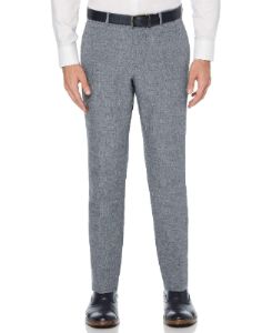 Slim Fit Heathered Linen Suit Pant sold by Perry Ellis