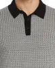 Geometric Pattern Polo Sweater sold by Perry Ellis