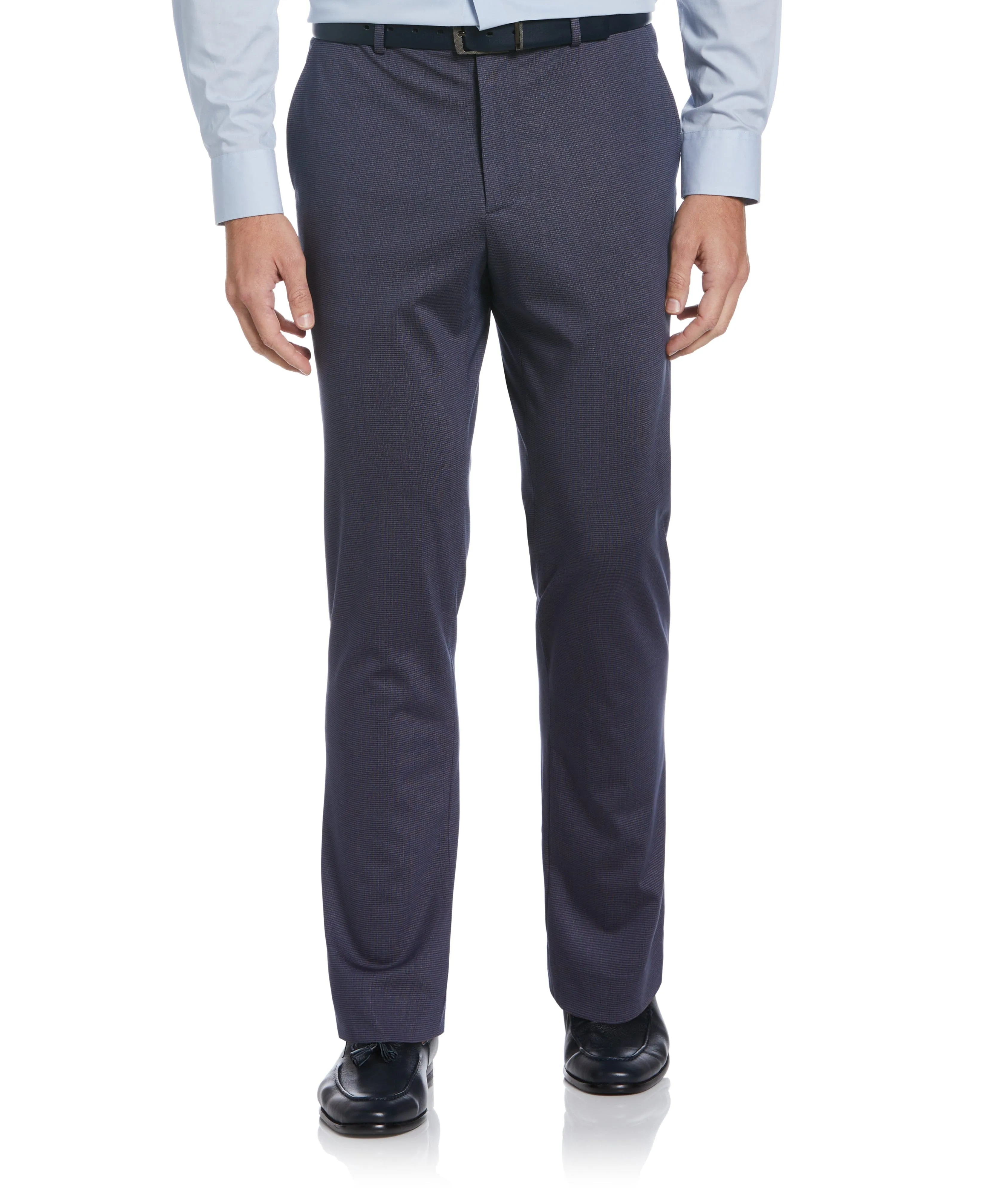 Slim Fit Microgrid Knit Suit Pant sold by Perry Ellis