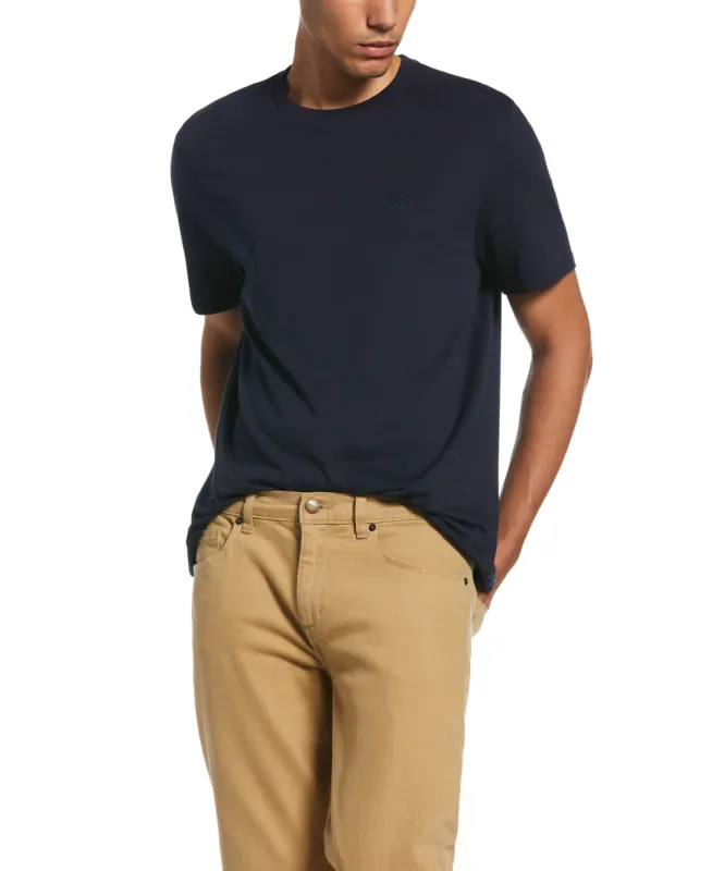 Organic Cotton Jersey Tee made by Perry Ellis
