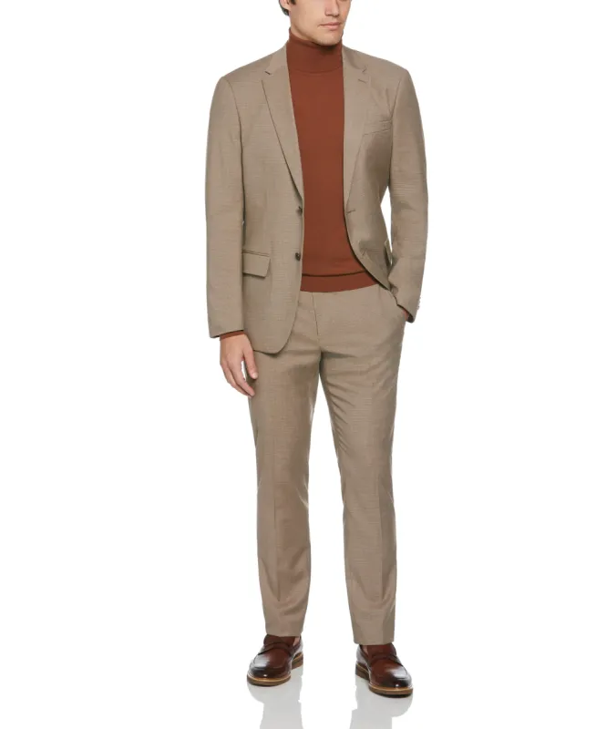 Slim Fit Elmwood Fine Grid Suit sold by Perry Ellis