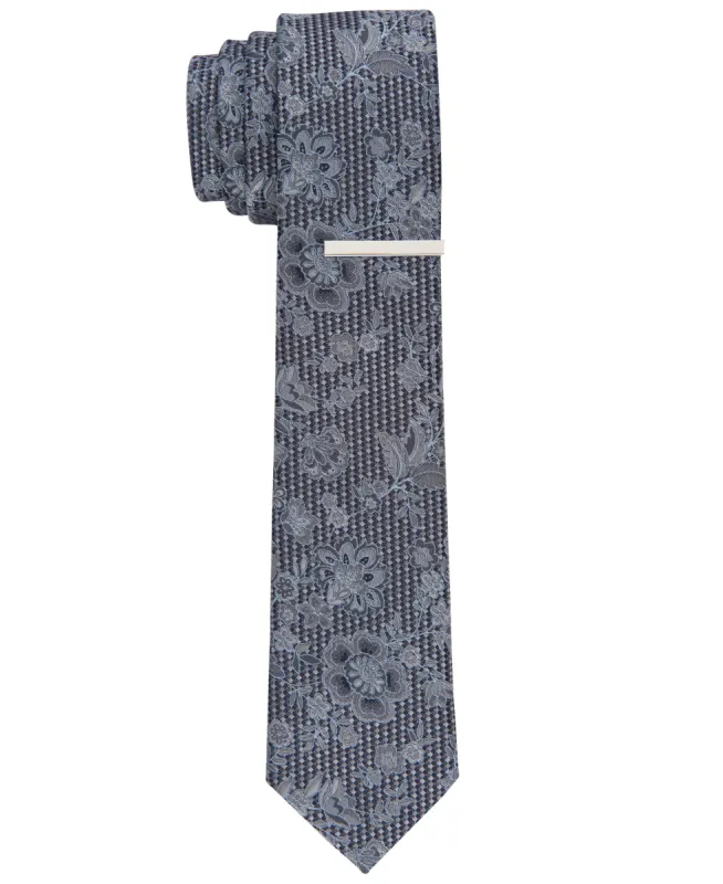 Abrams Paisley Slim Tie made by Perry Ellis