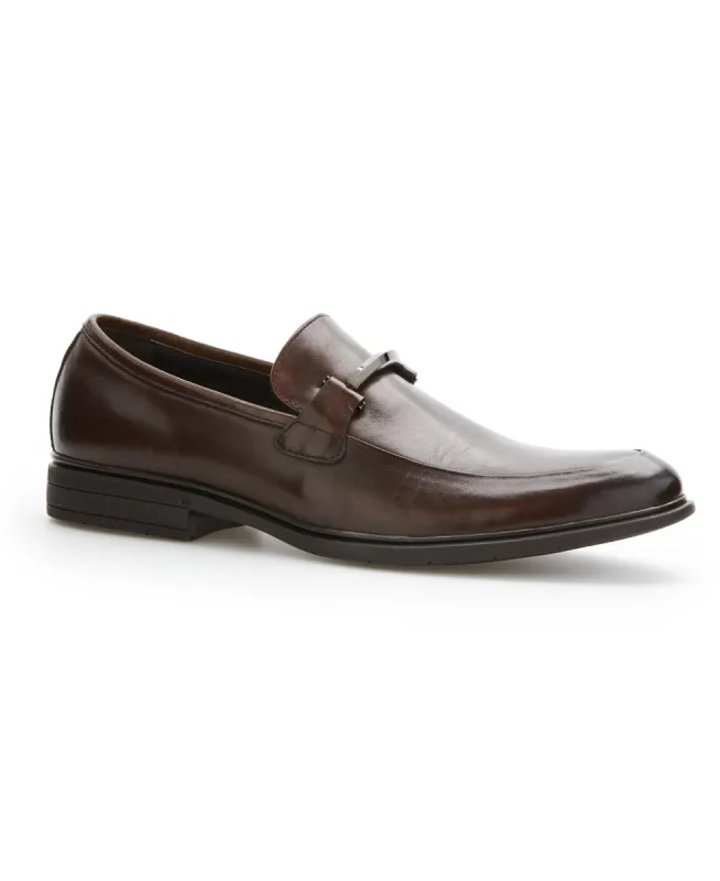 Buckled Leather Loafers sold by Perry Ellis