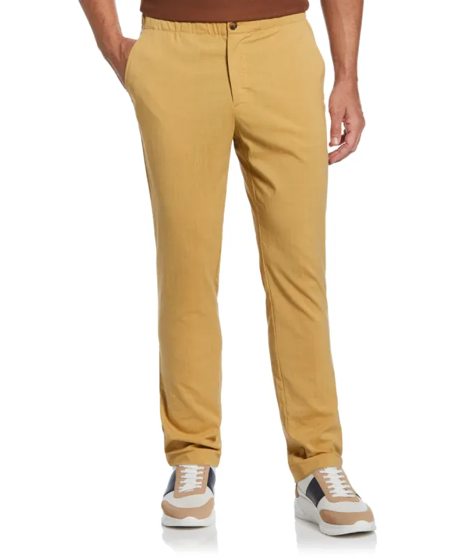 Textured Drawstring Stretch Jogger sold by Perry Ellis