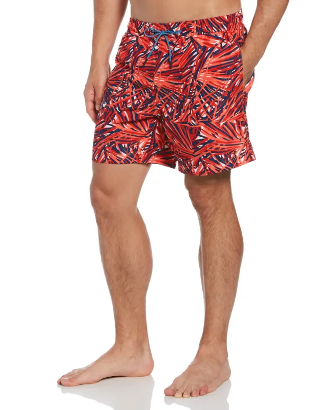 Firework Print Swim Short sold by Perry Ellis