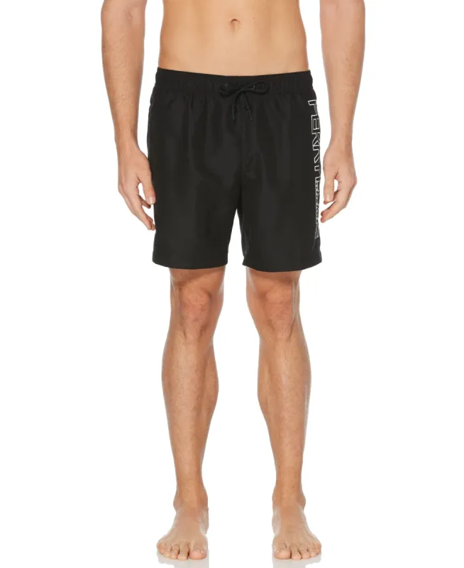 Side Stripe Logo Swim Short sold by Perry Ellis