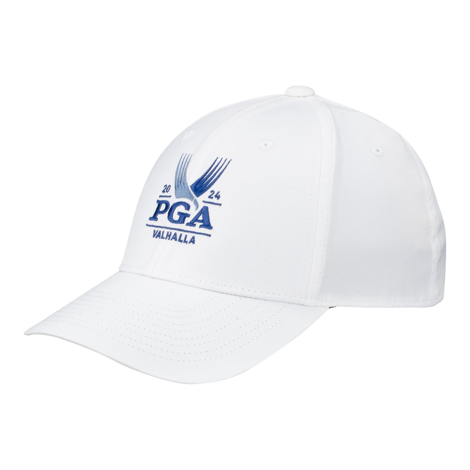 Nike 2024 PGA Championship Valor Performance Hat in White sold by PGA Tour