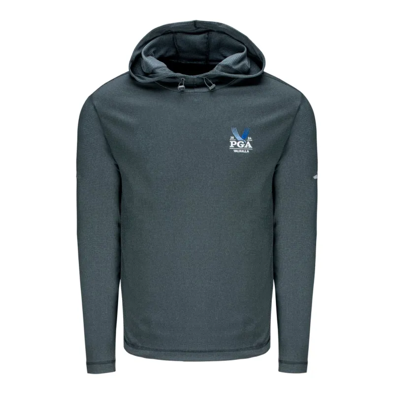 Adidas 2024 PGA Championship Lightweight Hoodie in Black sold by PGA Tour