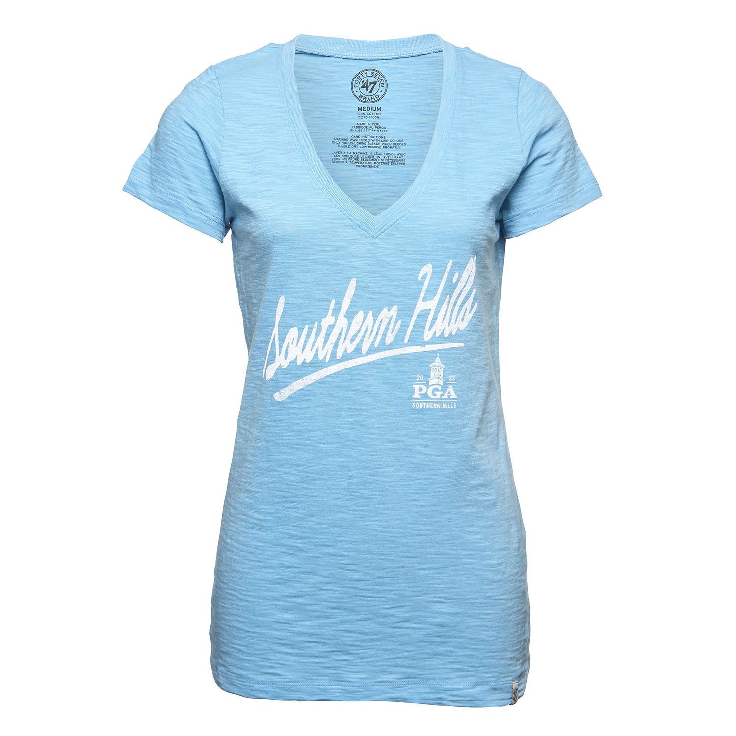 '47 Brand Women's Scrum V-Neck T-Shirt sold by PGA Tour