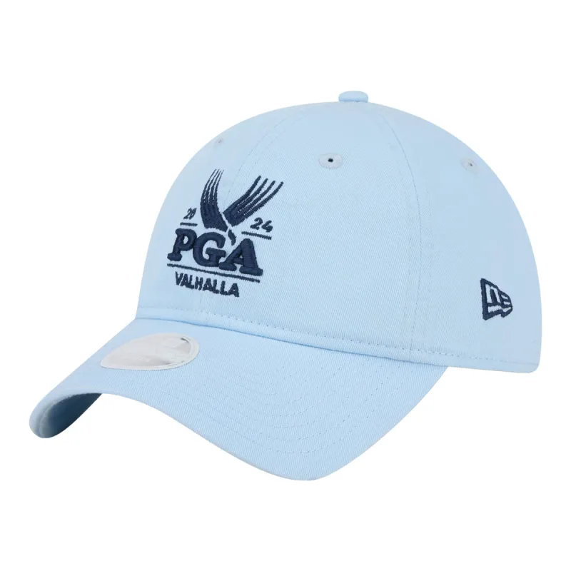 New Era 2024 PGA Championship Ladies Classic Hat in Light Blue made by New Era