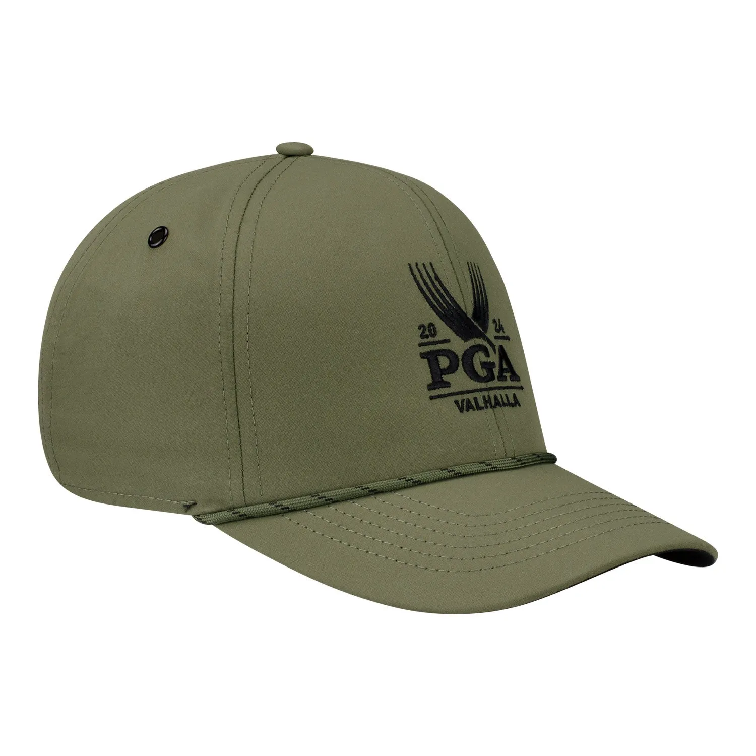 Imperial 2024 PGA Championship Performance Rope Hat in Olive sold by PGA Tour product image thumbnail 2