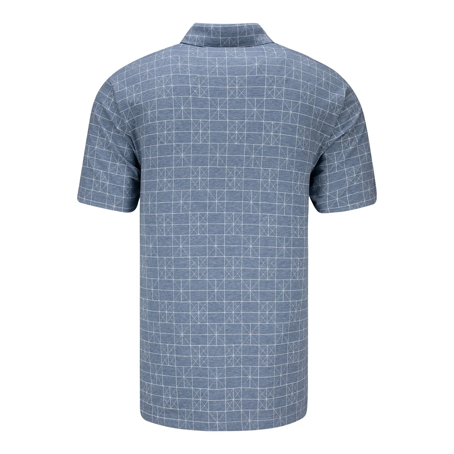 Adidas 2024 PGA Championship Go To Print Polo in Preloved Ink sold by PGA Tour product image thumbnail 2