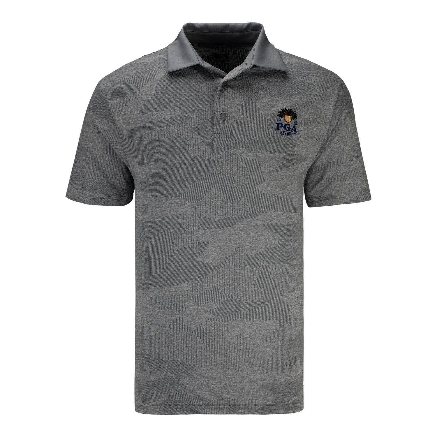Under Armour 2023 PGA Championship Playoff 2.0 Bandit Camo Polo sold by PGA Tour