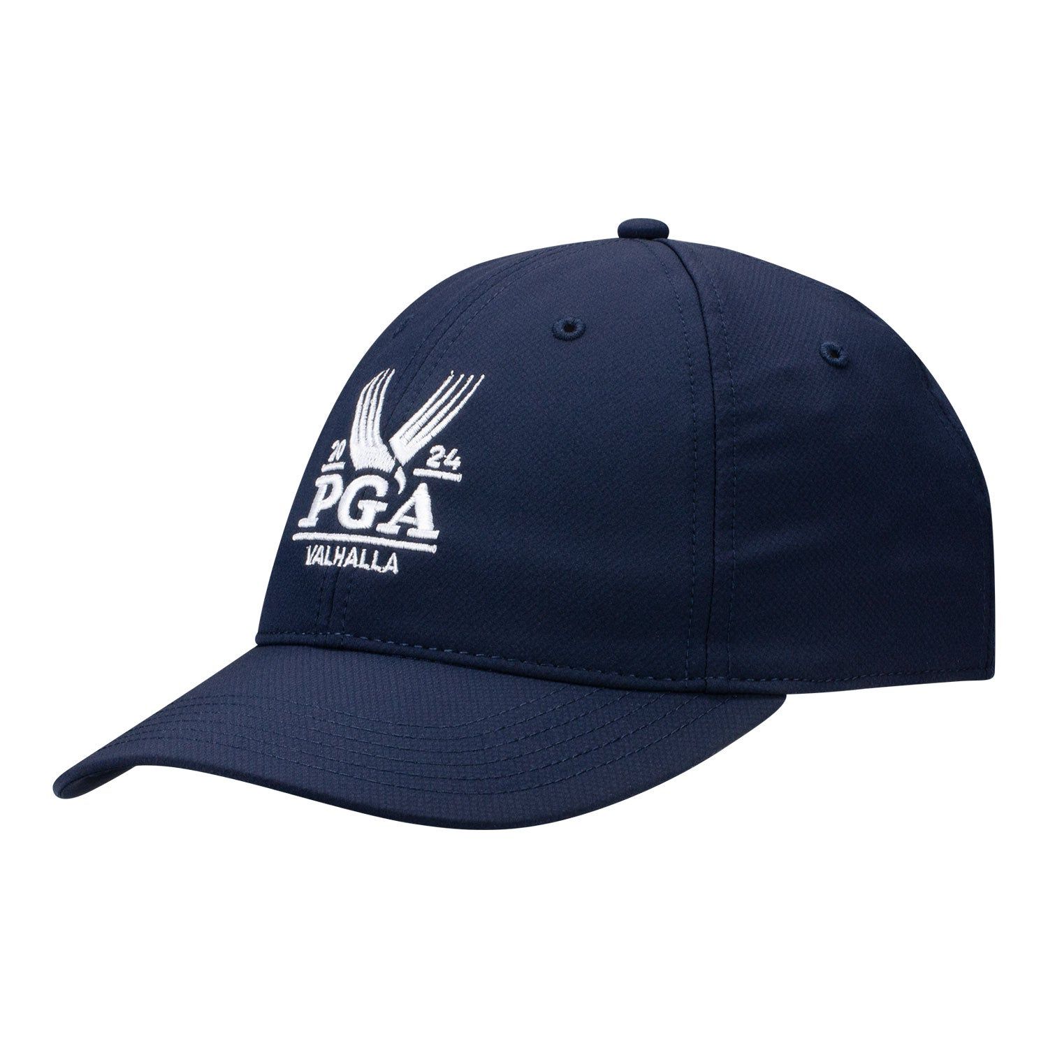 Ahead 2024 PGA Championship Ultimate Fit Unstructured Adjustable Hat in Navy sold by PGA Tour product image thumbnail 2