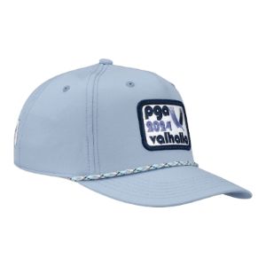 Ahead 2024 PGA Championship Aerosphere Tech Rope Hat in Slate sold by PGA Tour