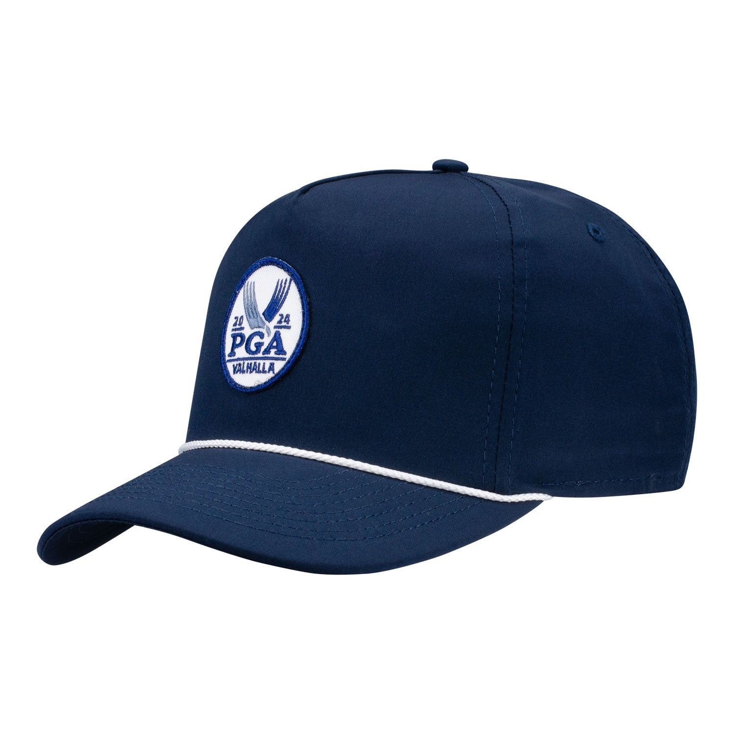 Imperial 2024 PGA Championship 5054 The Wrightson Performance Hat in Navy / White sold by PGA Tour