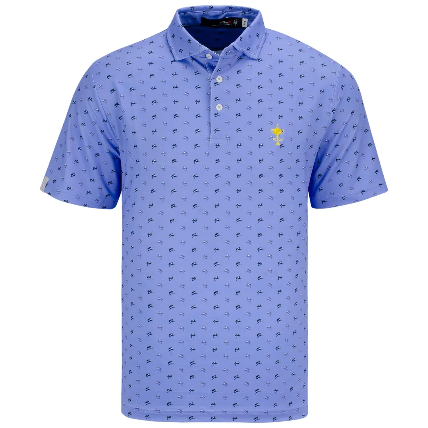 Ryder Cup Ralph Lauren Lightweight Wide Multi Stripe Polo sold by PGA Tour