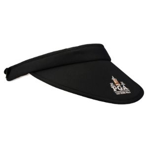 AHEAD Women's Ol Visor in Black sold by PGA Tour