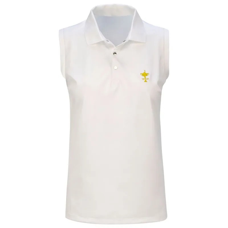 Ryder Cup Ralph Lauren Women's Sleeveless Tournament Pique sold by PGA Tour
