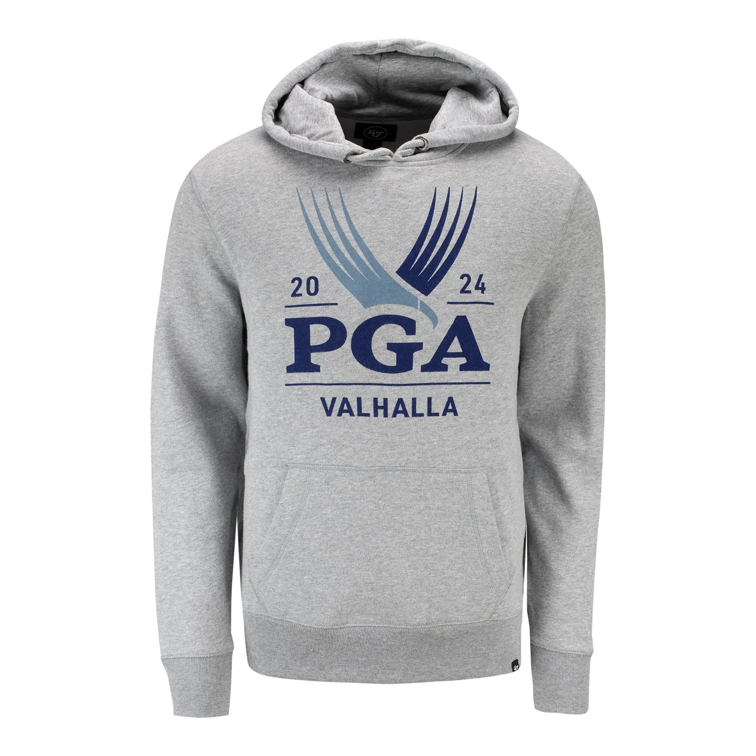 '47 Brand 2024 PGA Championship Men's Imprint Headline Hoodie in Slate Grey sold by PGA Tour