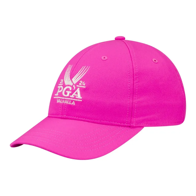Ahead 2024 PGA Championship Ladies Performance Hat in Pink made by PGA Tour