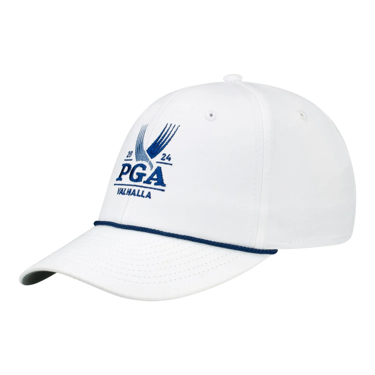 Imperial 2024 PGA Championship Performance Rope Hat in White sold by PGA Tour